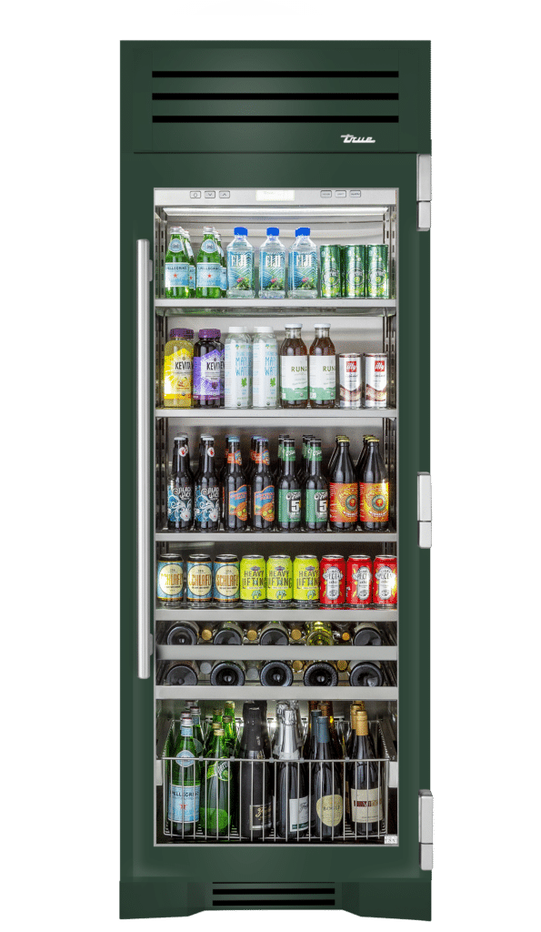 30" Beverage Center in Emerald