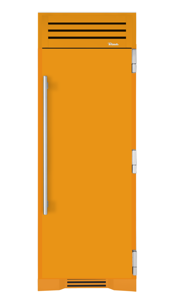 30" freezer column in saffron