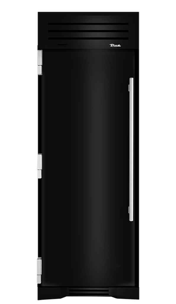 30" Refrigerator Column in Gloss Black