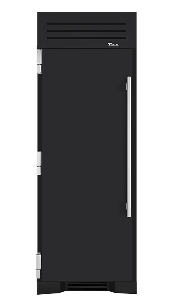 30" Refrigerator Column in Matte Black