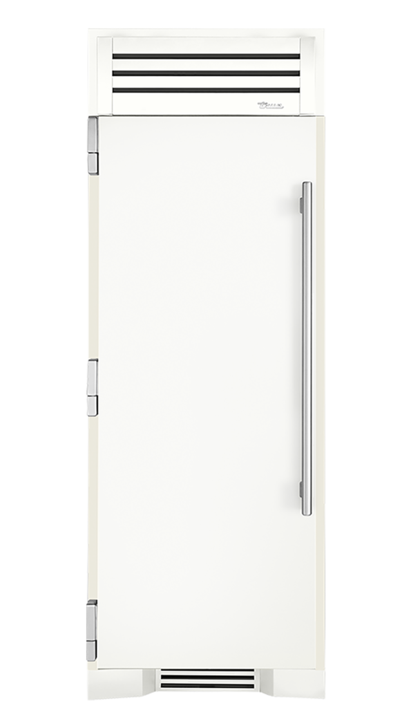 30" Refrigerator Column in Matte White