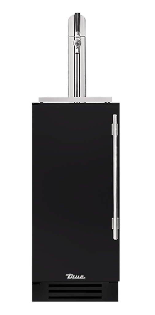 15" Undercounter Beverage Dispenser in Matte Black