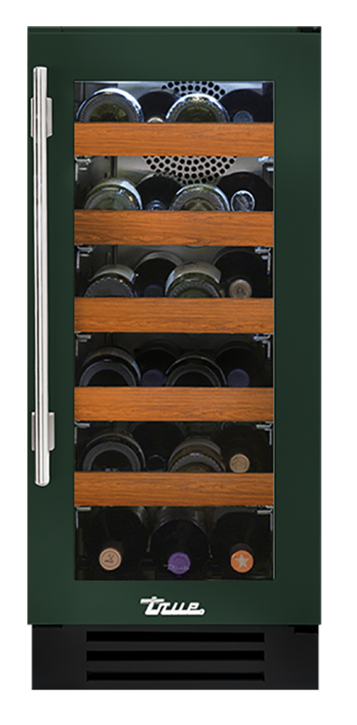 15" Undercounter Wine Cabinet in Emerald