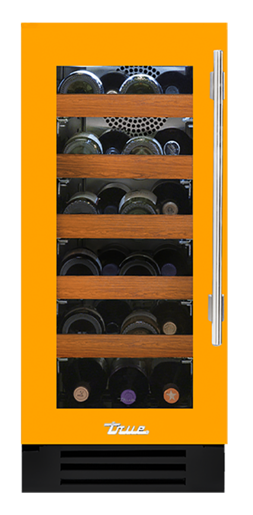 15" Undercounter Wine Cabinet in Saffron