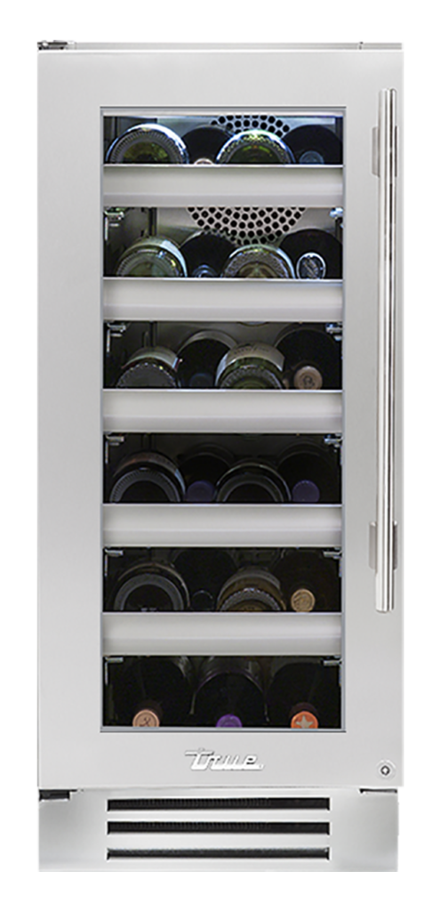 15" Undercounter Wine Cabinet in Stainless