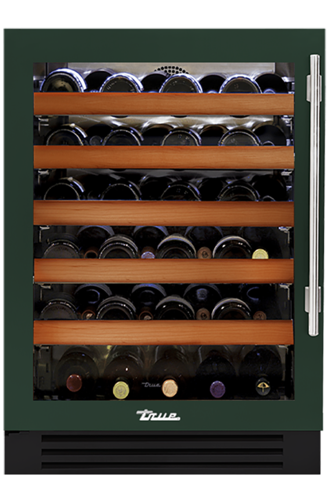 24" Undercounter Wine Cabinet in Emerald