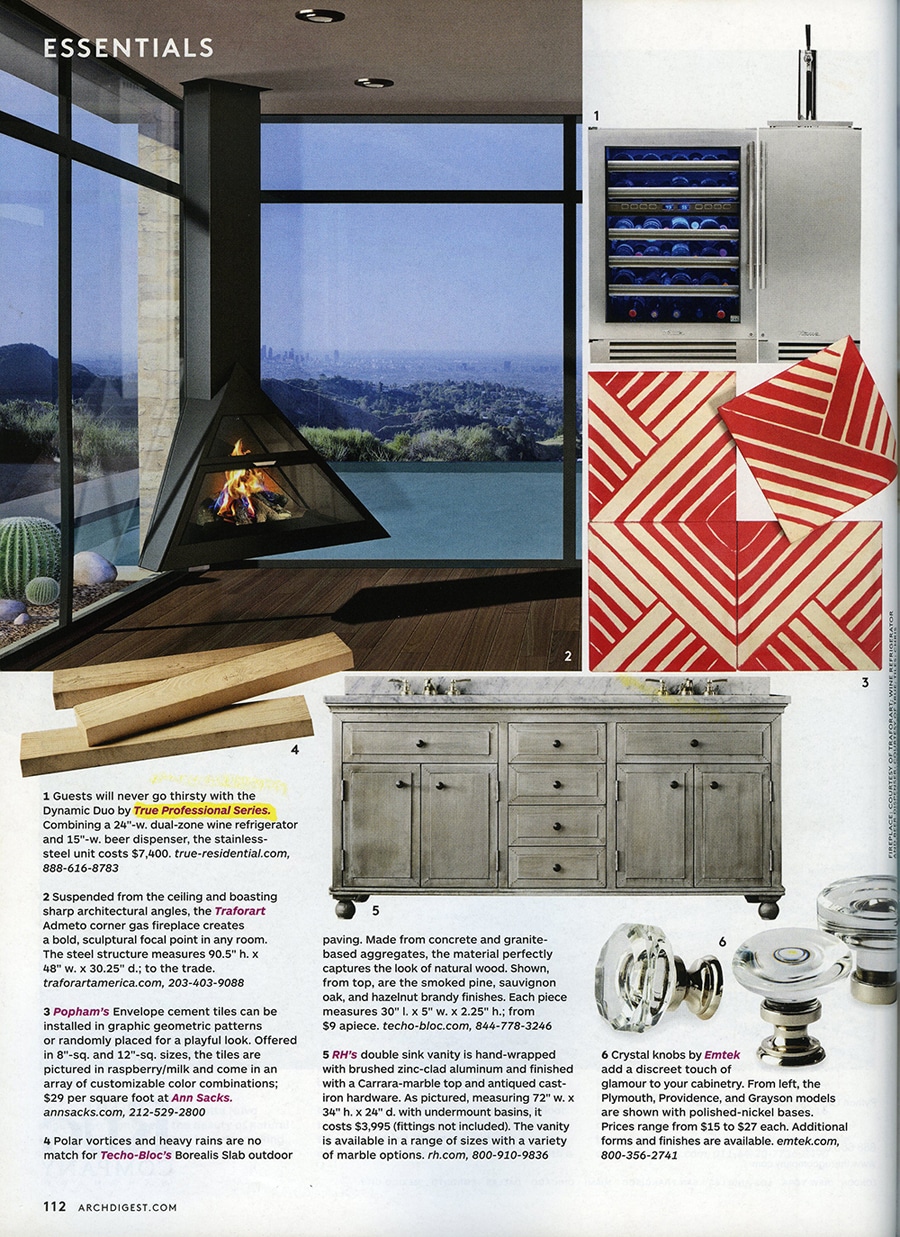 Architectural Digest November Feature