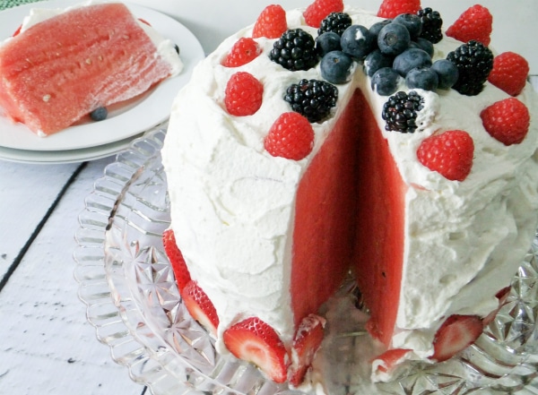 Watermelon Cake