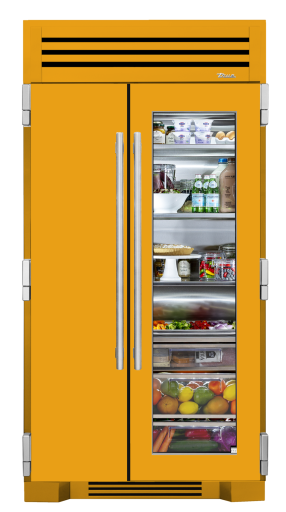 Glass door True 42 in saffron