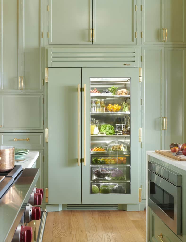 Side-By-Side - Stainless Glass - Sage Kitchen Display (TRUE-RES)